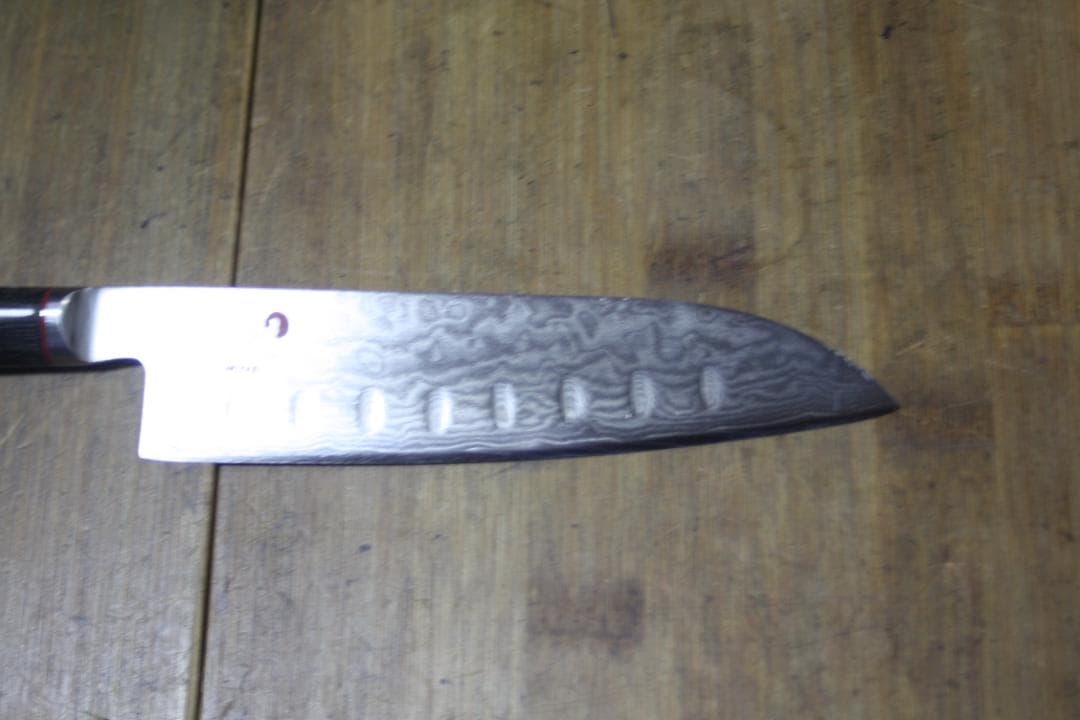 雅 　MIYABI 　三徳包丁 刃渡り14.5cm 全長26Cm 並上