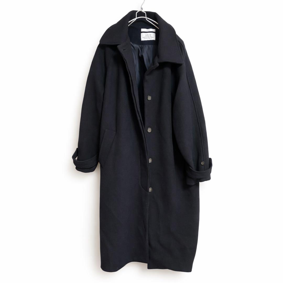 OHOTORO　Dublin Coat　ダブリンコート　肉厚　ロング　ブラック