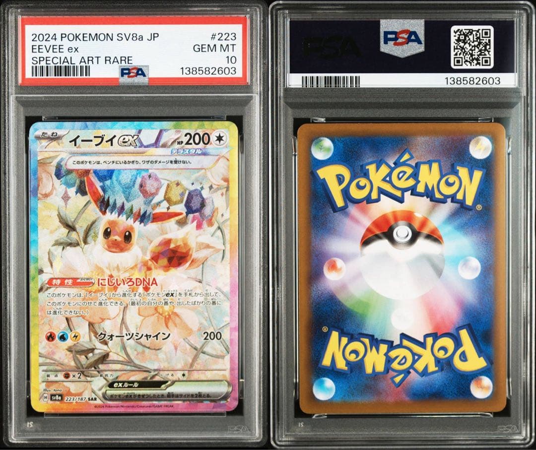 【オールpsa10】テラスタルフェスex ブイズex 10連番