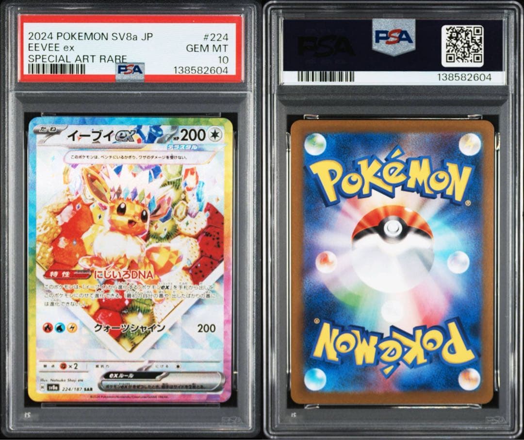 【オールpsa10】テラスタルフェスex ブイズex 10連番