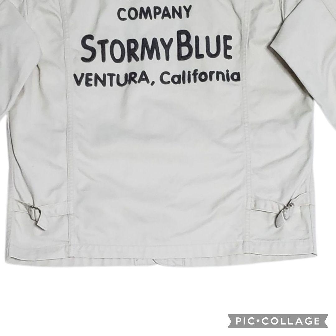 Pherrow's STORMY BLUE　短丈　40　ワッペン　ヘリンボーン