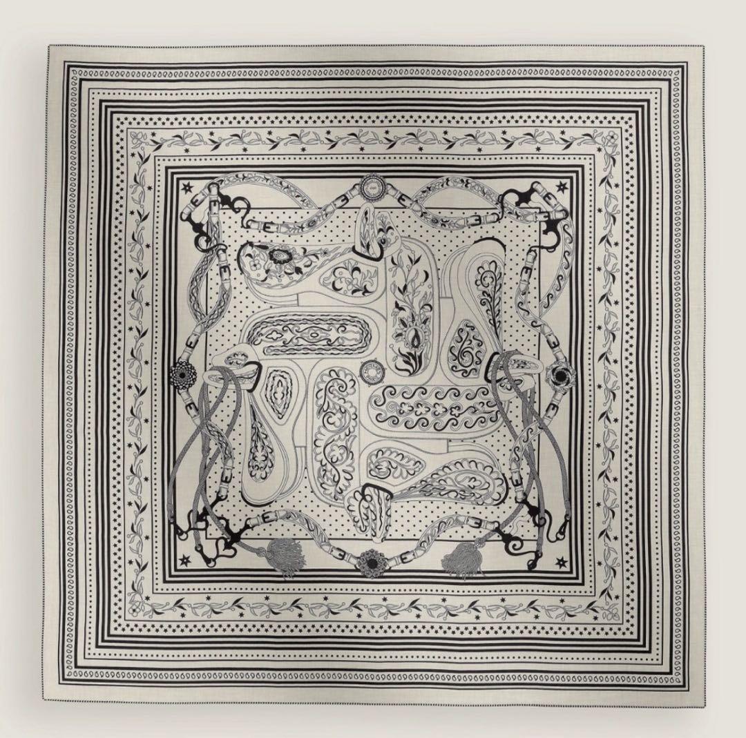 HERMES カシミアシルク　アマゾンの祭典