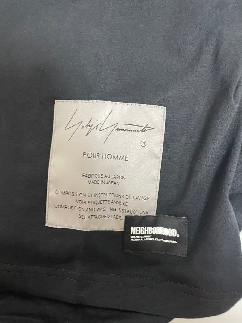 トップス NEIGHBORHOOD X YOHJI YAMAMOTO TEE SS-1