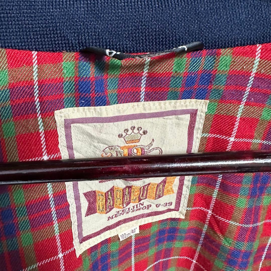 美品 Baracuta G9 G-9 ハリントンジャケット スイングトップ