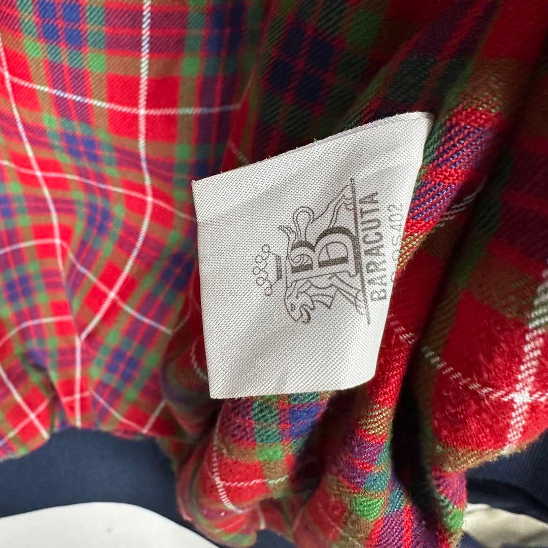 美品 Baracuta G9 G-9 ハリントンジャケット スイングトップ