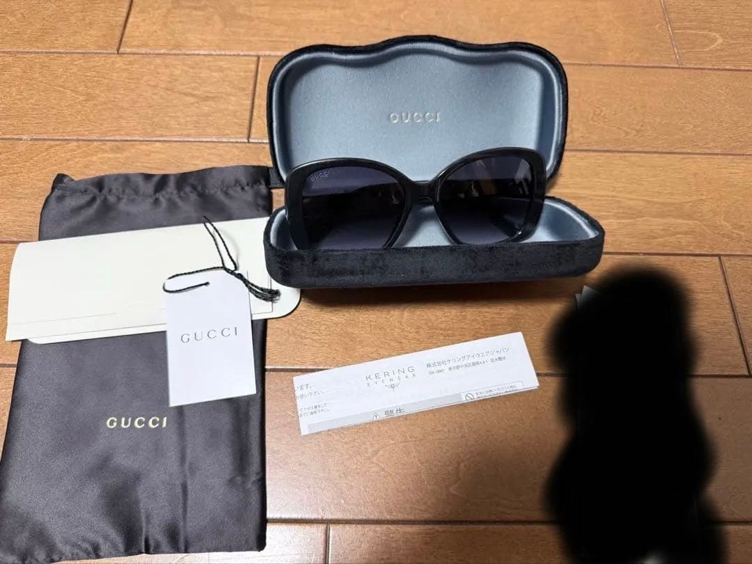 【GUCCI グッチ サングラス GG0762S レディース ビックフレーム】