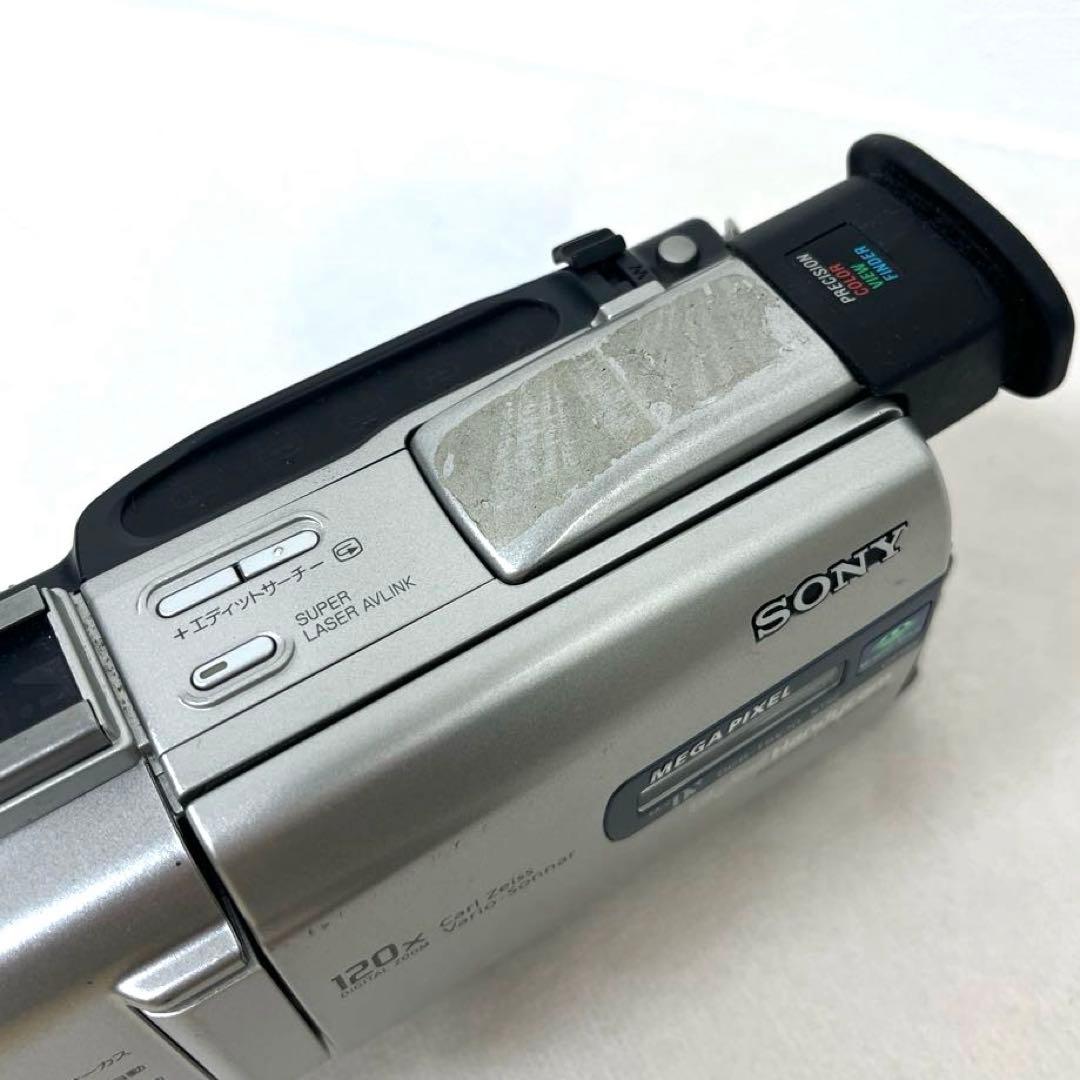 《テープ ・ポーチ付》ソニー ビデオカメラDCR-TRV20