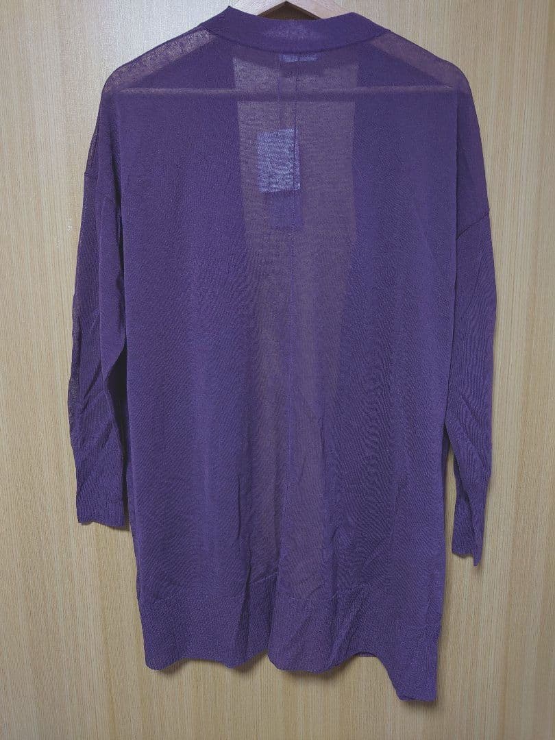 【新品】24SS Theory luxe シアーカーディガン アンサンブル可 L