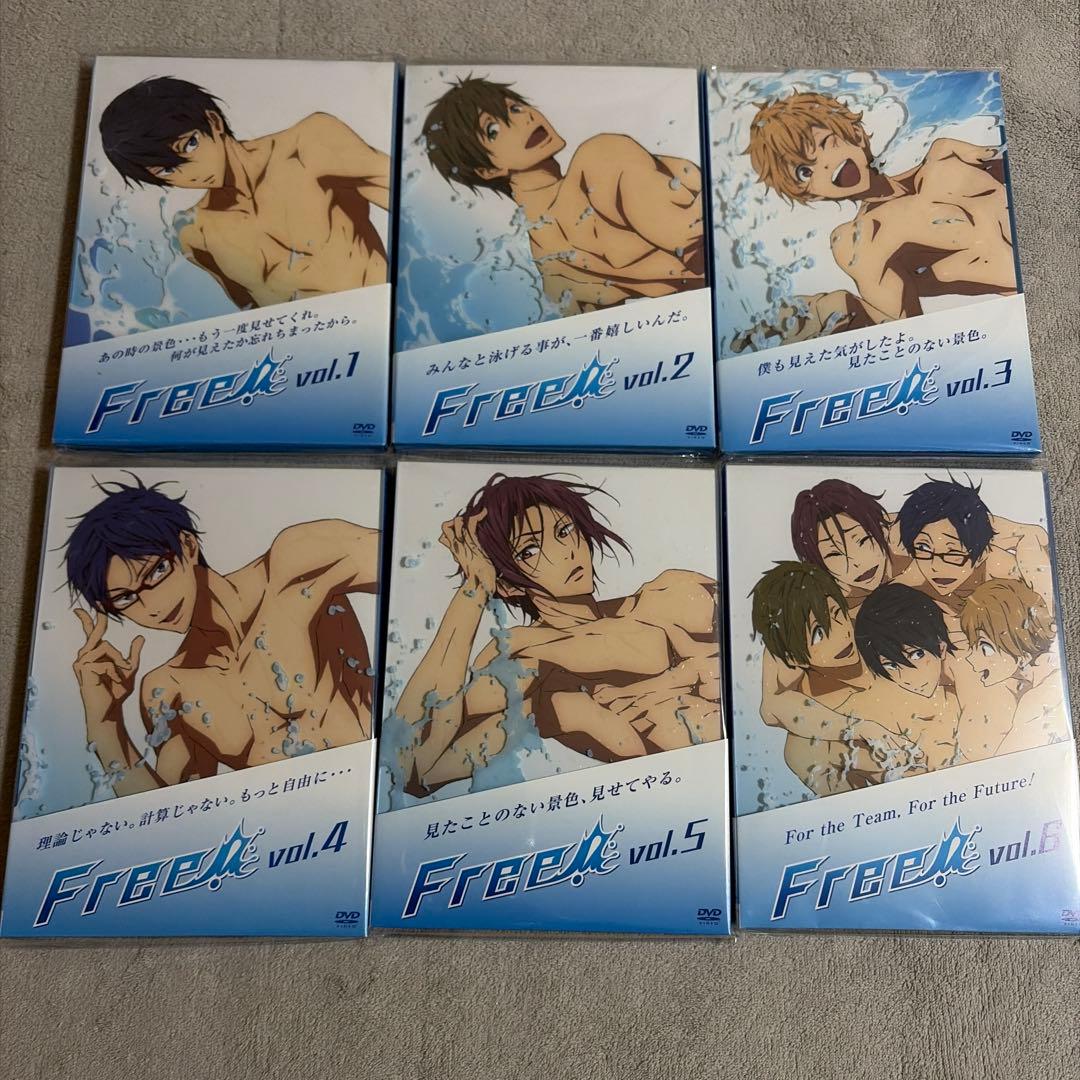 Free! 第1期 全6巻 Eternal Summer 全7巻 DVDセット