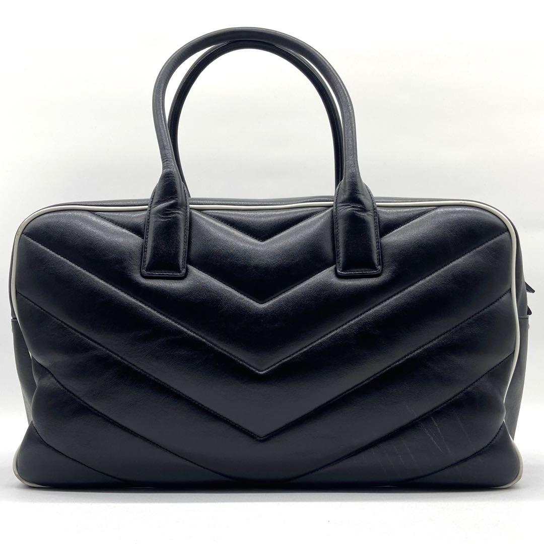 極美品✨ 現行　SAINT LAURENT PARIS レザー　ボストン2way
