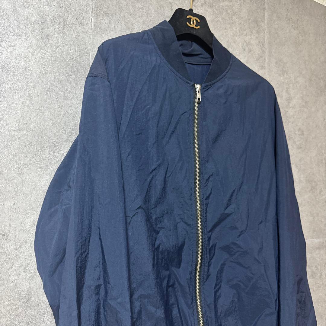 N.HOOLYWOOD エヌハリウッド ナイロン MA-1 ブルゾン 38 紺