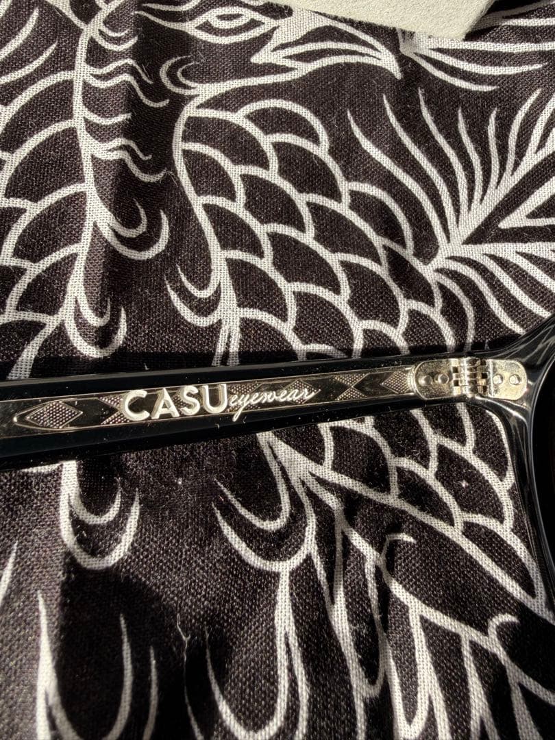 CASU eyewear Ultra 144 ブラック サングラス