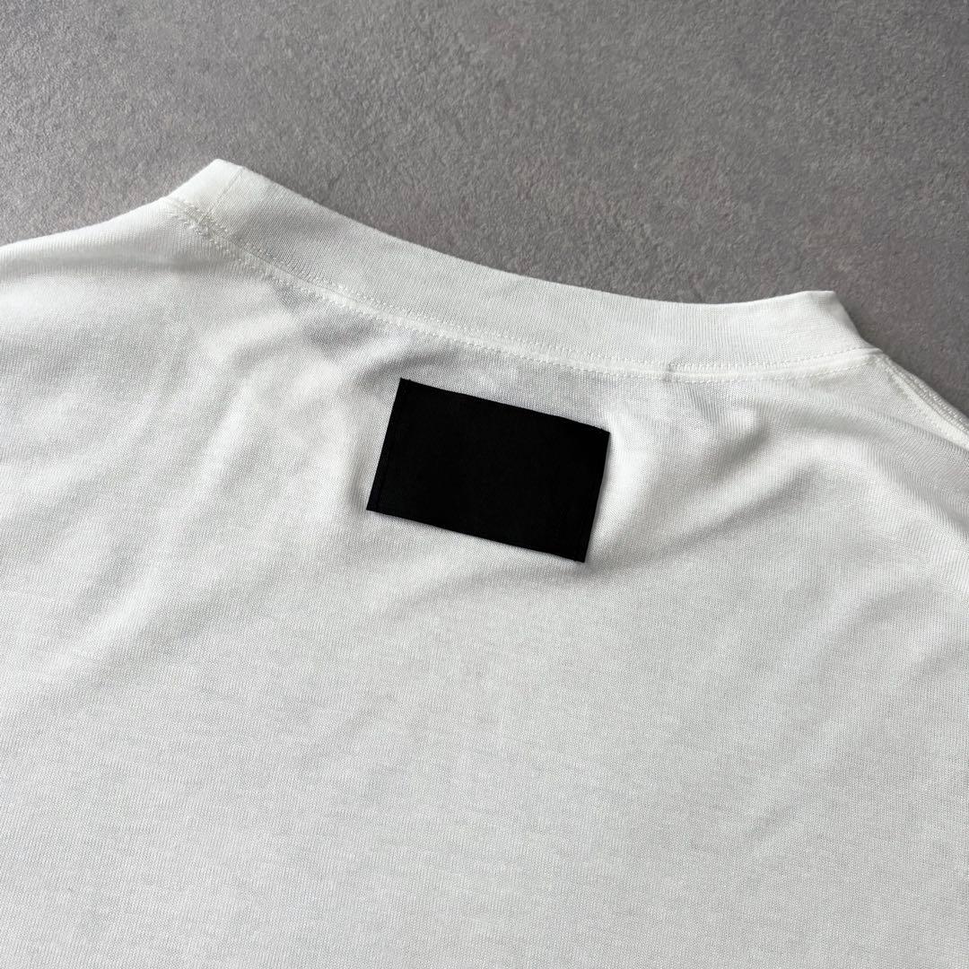 美品 現行品 コグザビッグスモーク DELTAT-SHIRT ホワイト 日本製