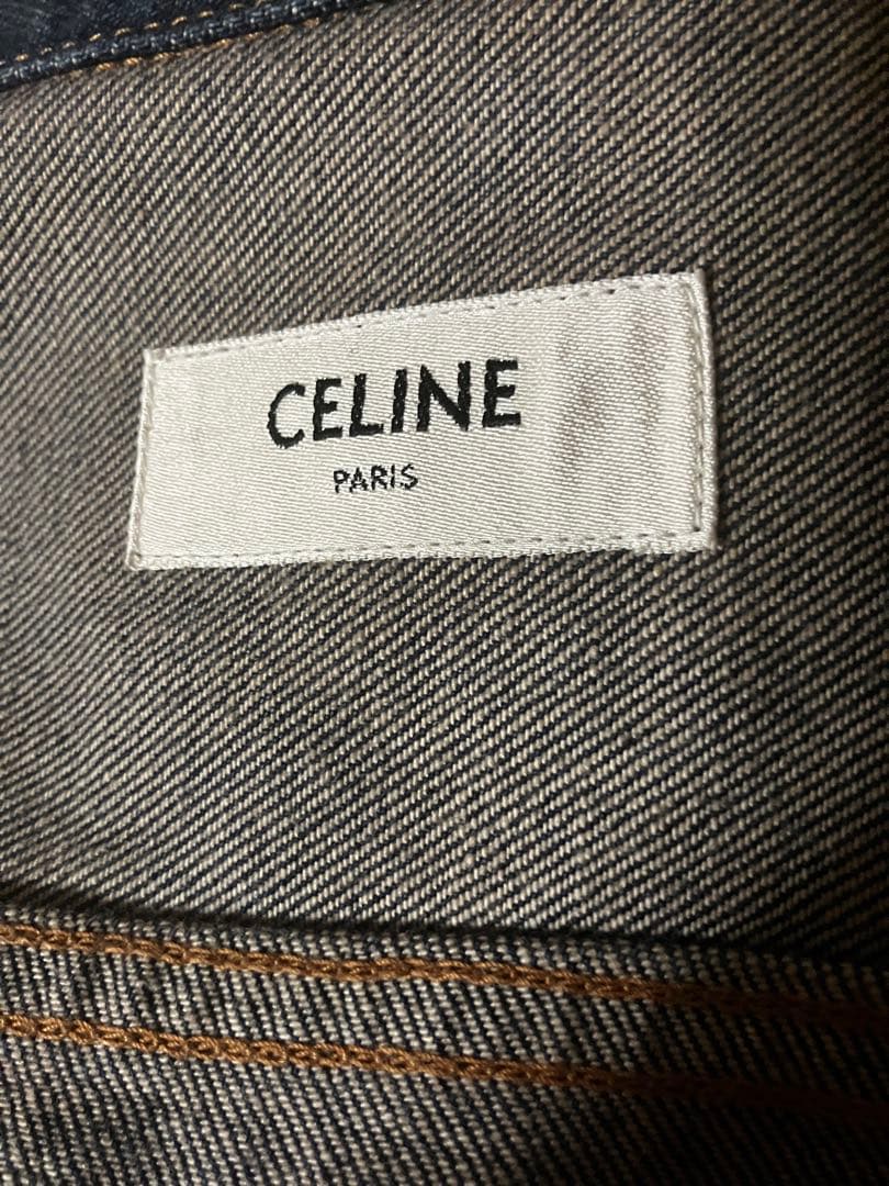 CELINE デニムノースリーブベスト