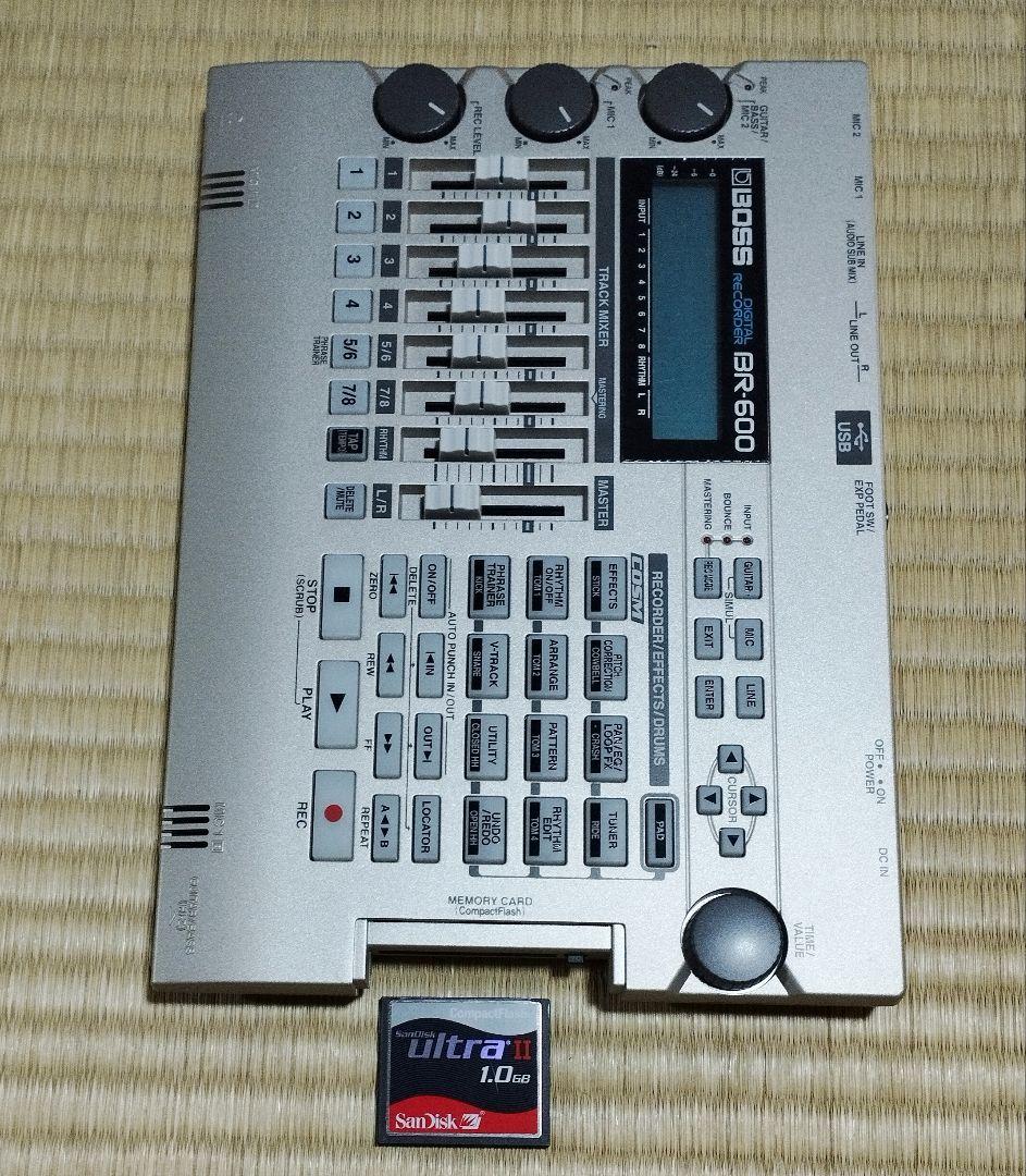 配信機器・PA機器・レコーディング機器 MTR BOSS BR-600