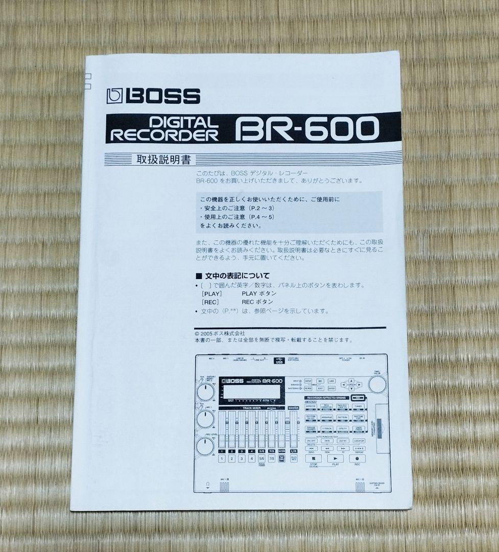 配信機器・PA機器・レコーディング機器 MTR BOSS BR-600