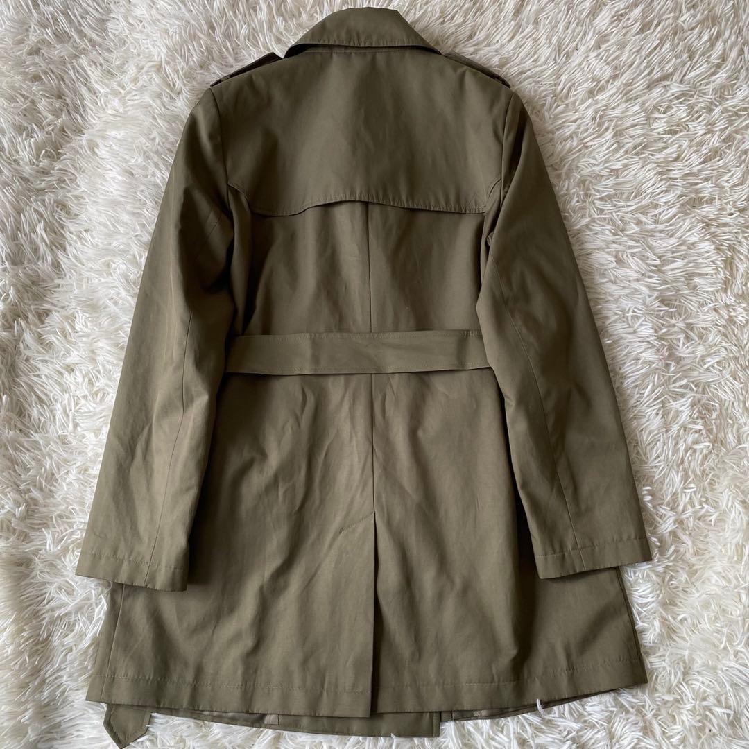 【極美品✨】ローレンラルフローレン トレンチコート ベルト付 オリーブ M