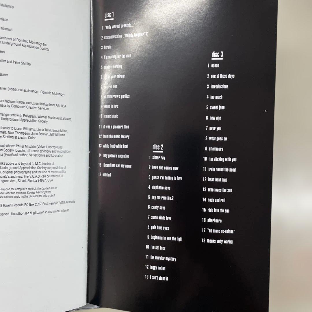 the velvet underground what goes on新品3CD
