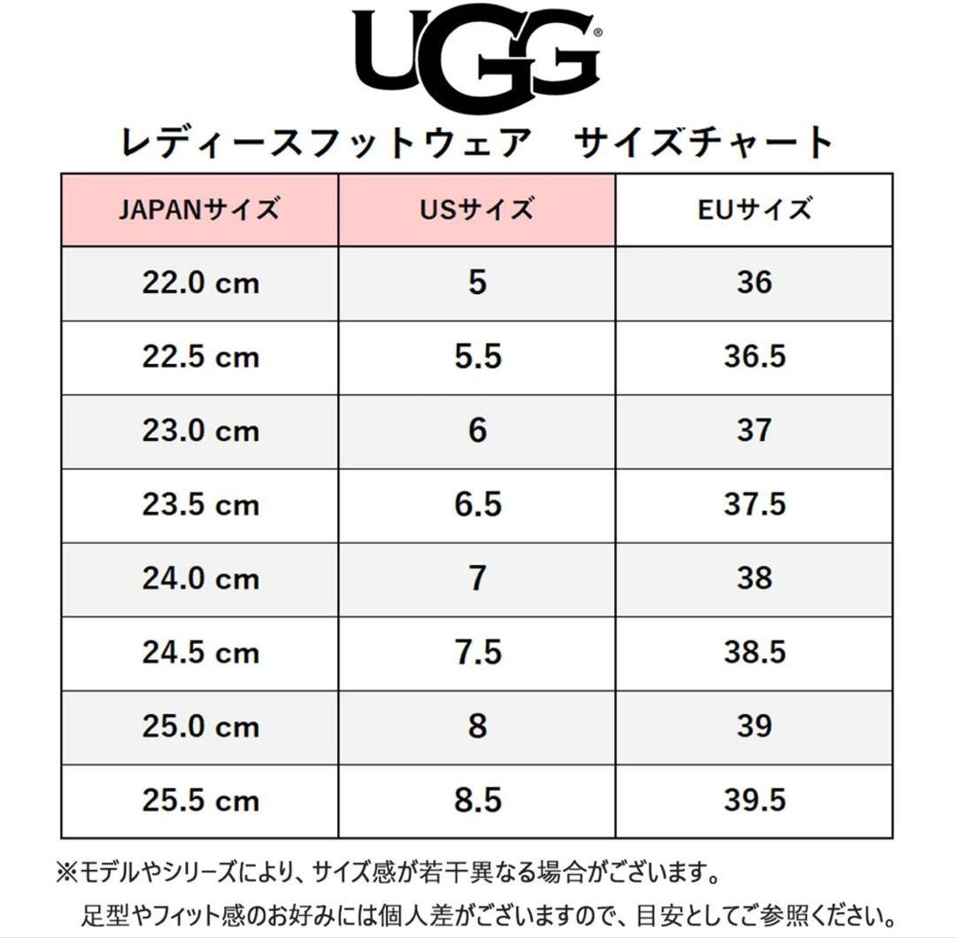 UGG アグ 厚底 スリッポン ムートン スリッパ6 23 チャコール美品