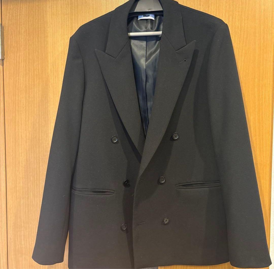 【即完品】　SINSS 24AW ダブルテーラードジャケット　希少mサイズ
