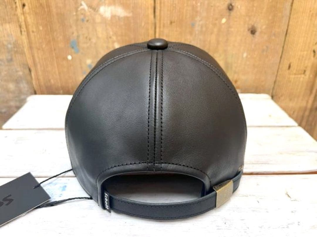 Schott ショット ワンスター レザーキャップ BK/日本製