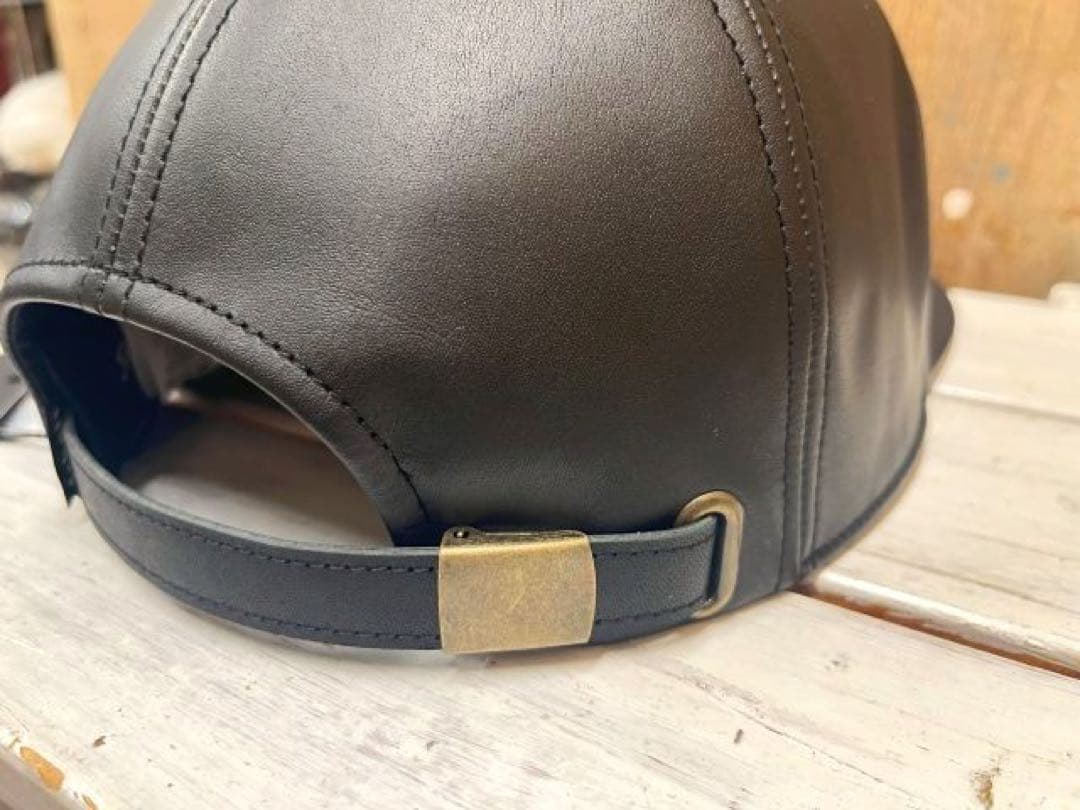 Schott ショット ワンスター レザーキャップ BK/日本製