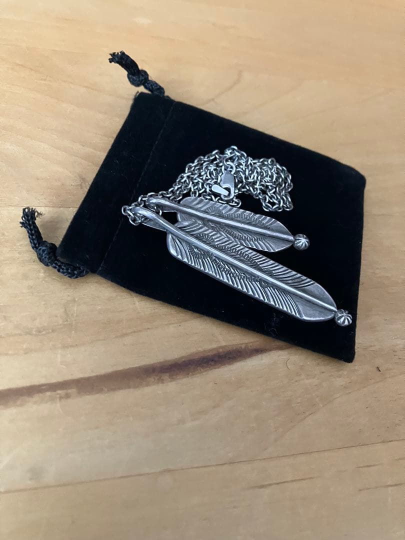 アクセサリー feather necklace silver 925