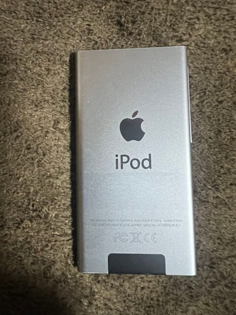 Apple iPod nano 第7世代16GB ME971J スペースグレイ