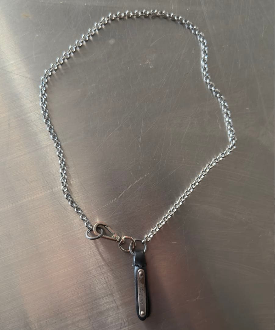 アクセサリー OUR LEGACY DELICATE LADON Silver Brass