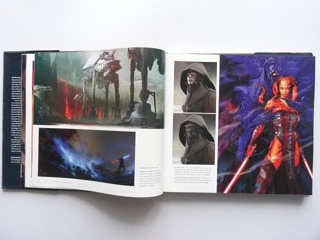 洋書◆スターウォーズ フォースの覚醒写真集 本 映画 デッサン イラスト