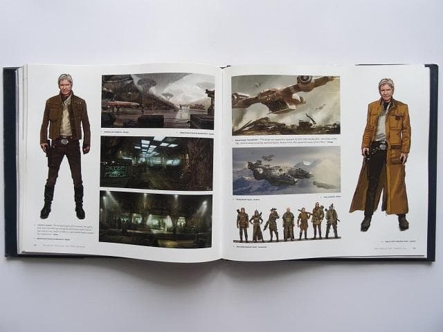 洋書◆スターウォーズ フォースの覚醒写真集 本 映画 デッサン イラスト