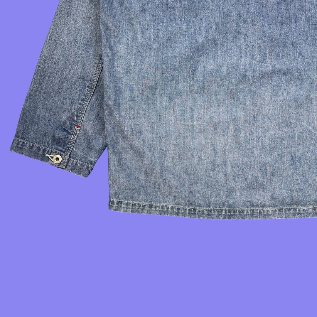 90s Gap Denim Deluxe デニムカバーオール M Old Gap