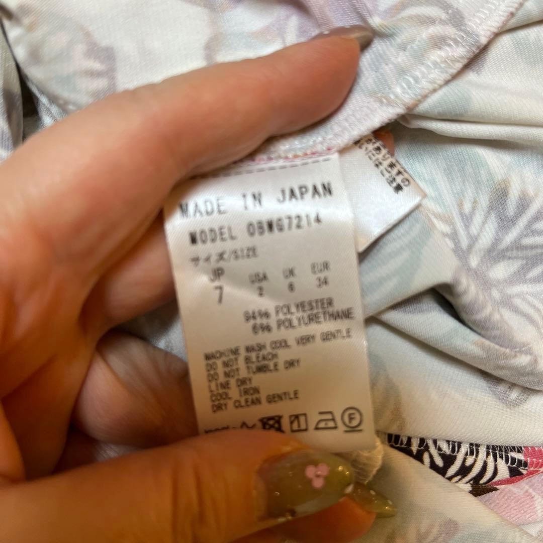 Kay me珊瑚牡丹 ギャザーワンピース