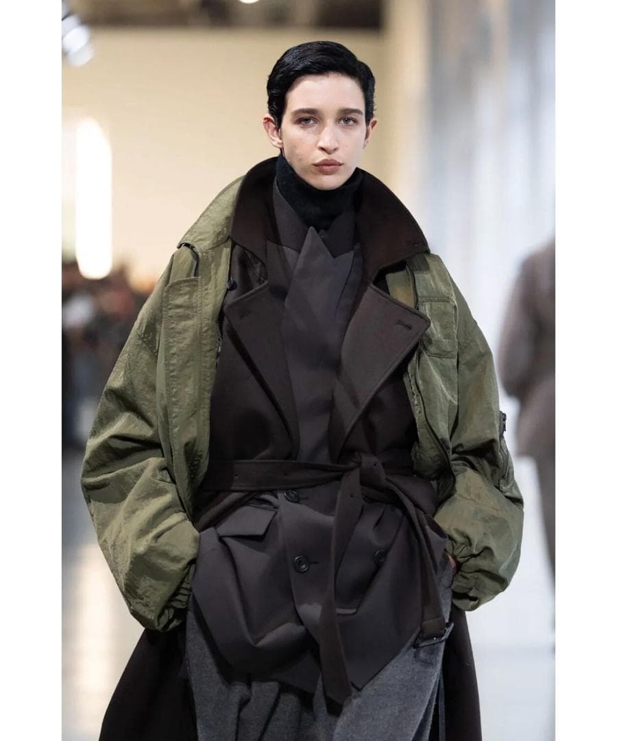 ジャケット・アウター stein bio washed nylon flight jacket