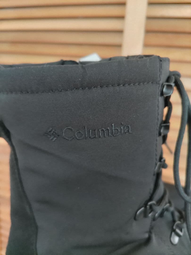Columbia ブラック レースアップブーツ サイズ8