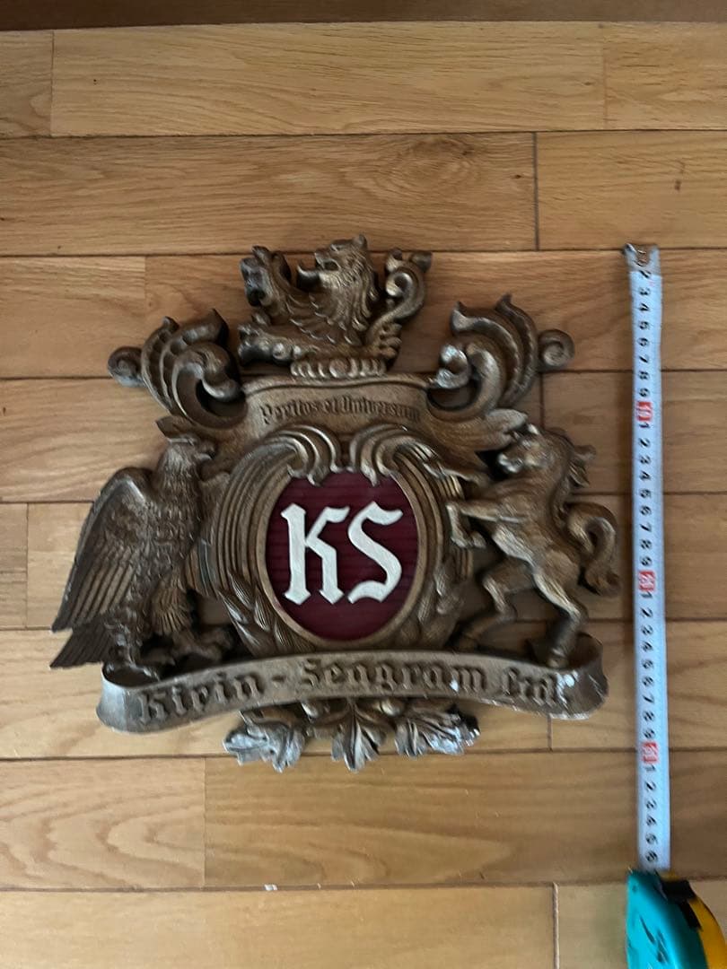 キリンシーグラム KSエンブレム レリーフ看板 ヴィンテージ バー装飾