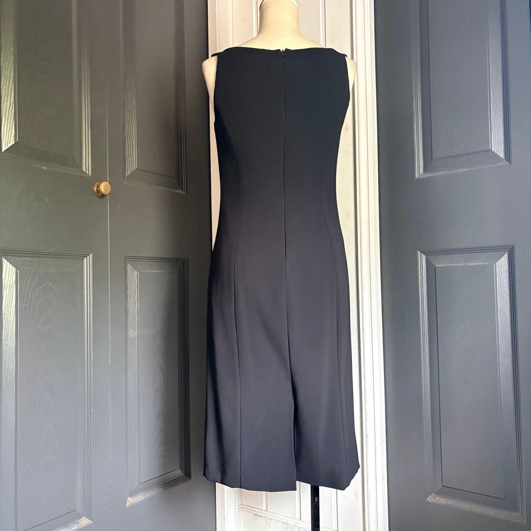 MAX MARA ノースリーブワンピース　ドレス　黒　36 膝丈