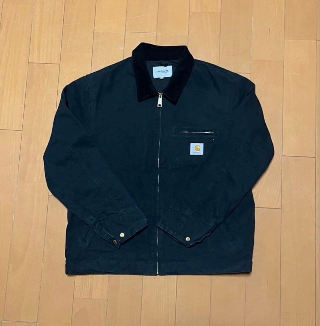 Carhartt WIP デトロイトジャケット　ブラック　サイズM