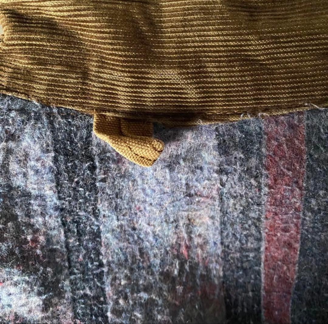 値下げ中【70’s USA製 】Carhartt プリントタグ　チョアコート