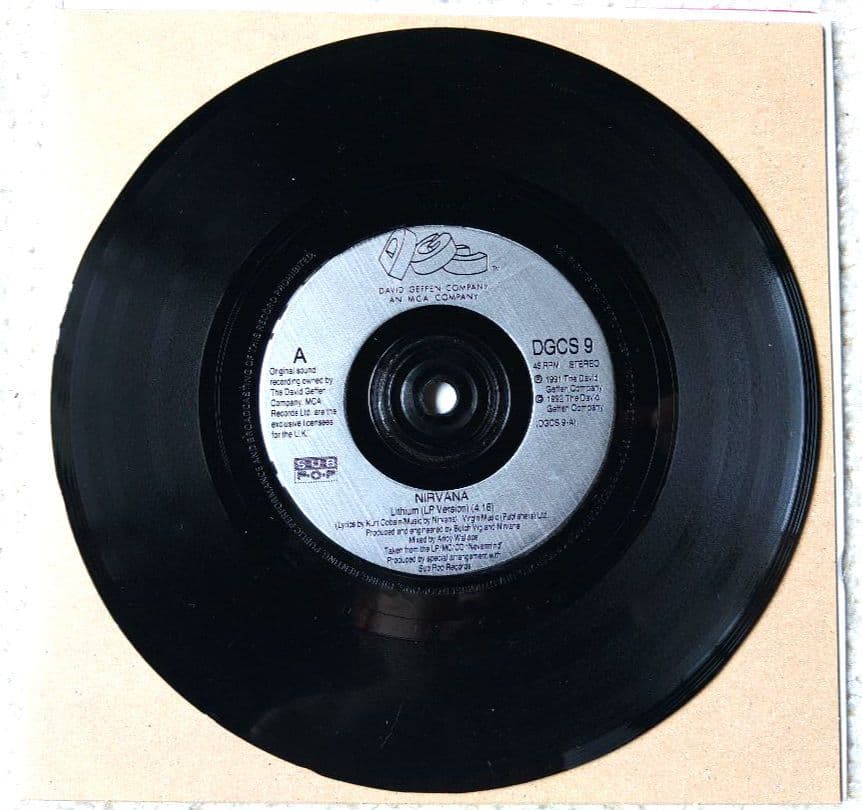 Nirvana 7インチレコード3枚