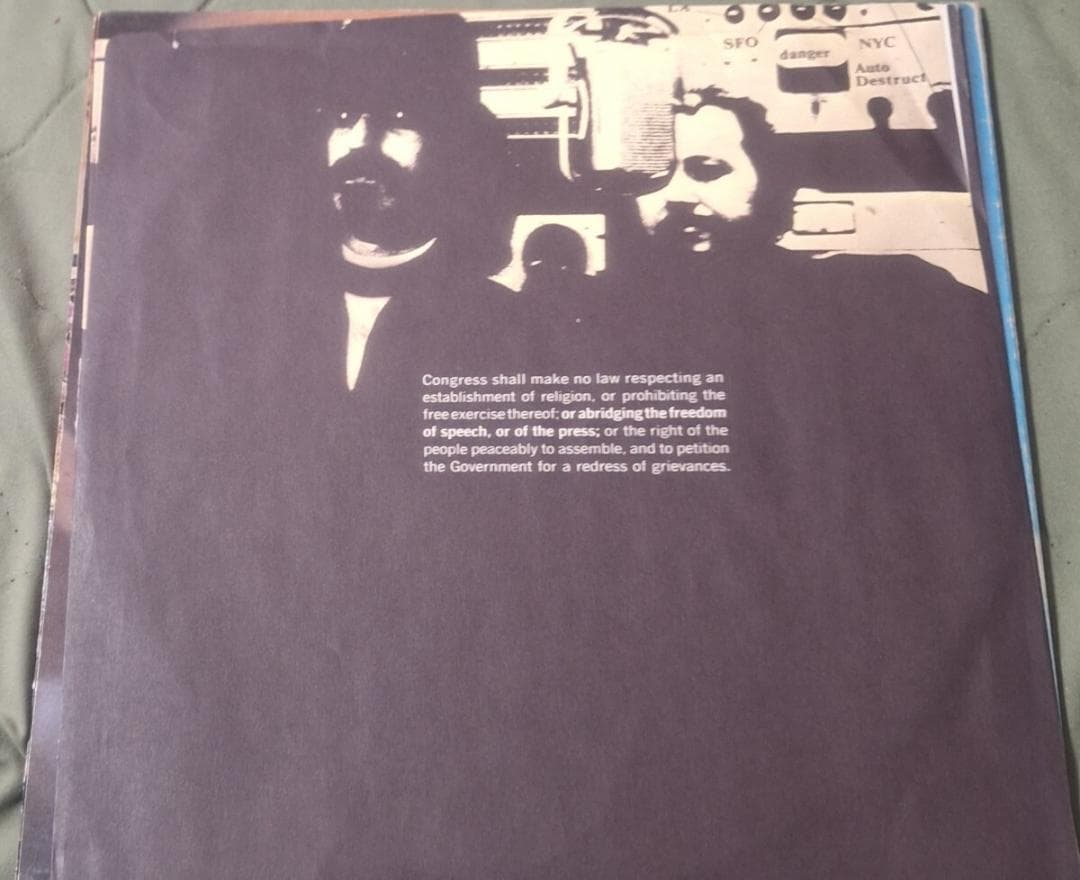 U.S.LP◆マザーズ・オブ・インヴェンション★『Burnt Weeny~』