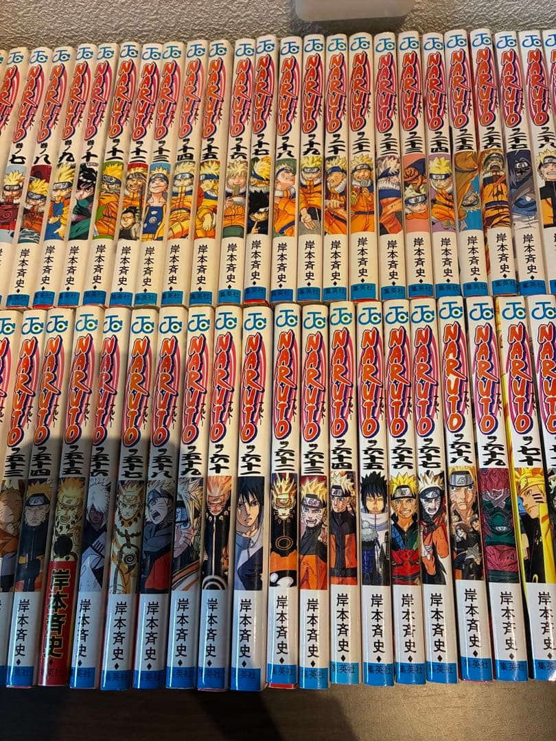 ナルト全巻セット　外伝2冊、劇場版アニメ付き