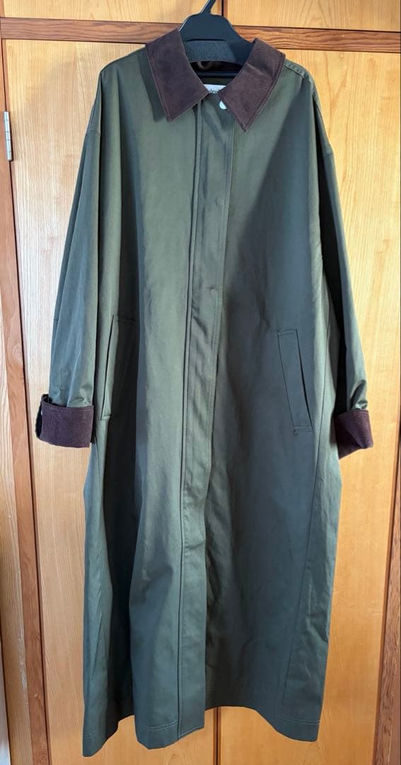 新品　ànuke アンヌークTwill Soutiencollar Coat