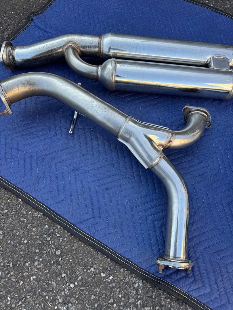 HKS スーパーターボマフラー4本出しスバルWRX STI S4 VAB VAG