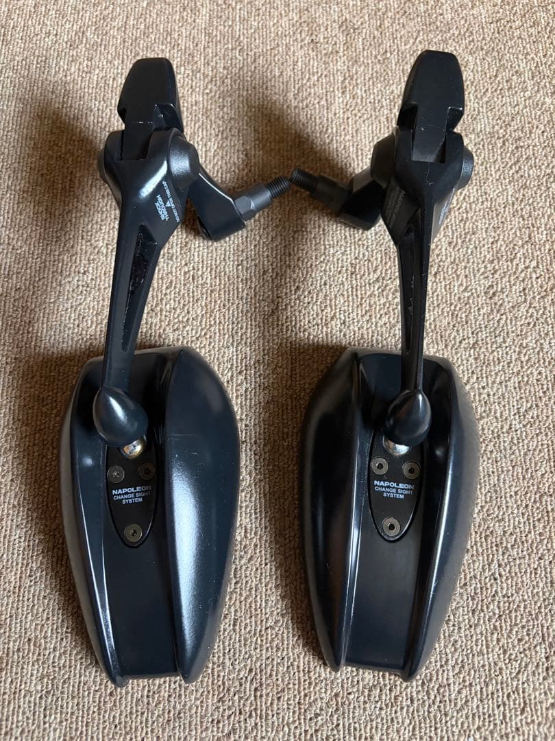 TANAX ナポレオン シャークミラー7 左右RAYSAVE鏡 1年半使用中古