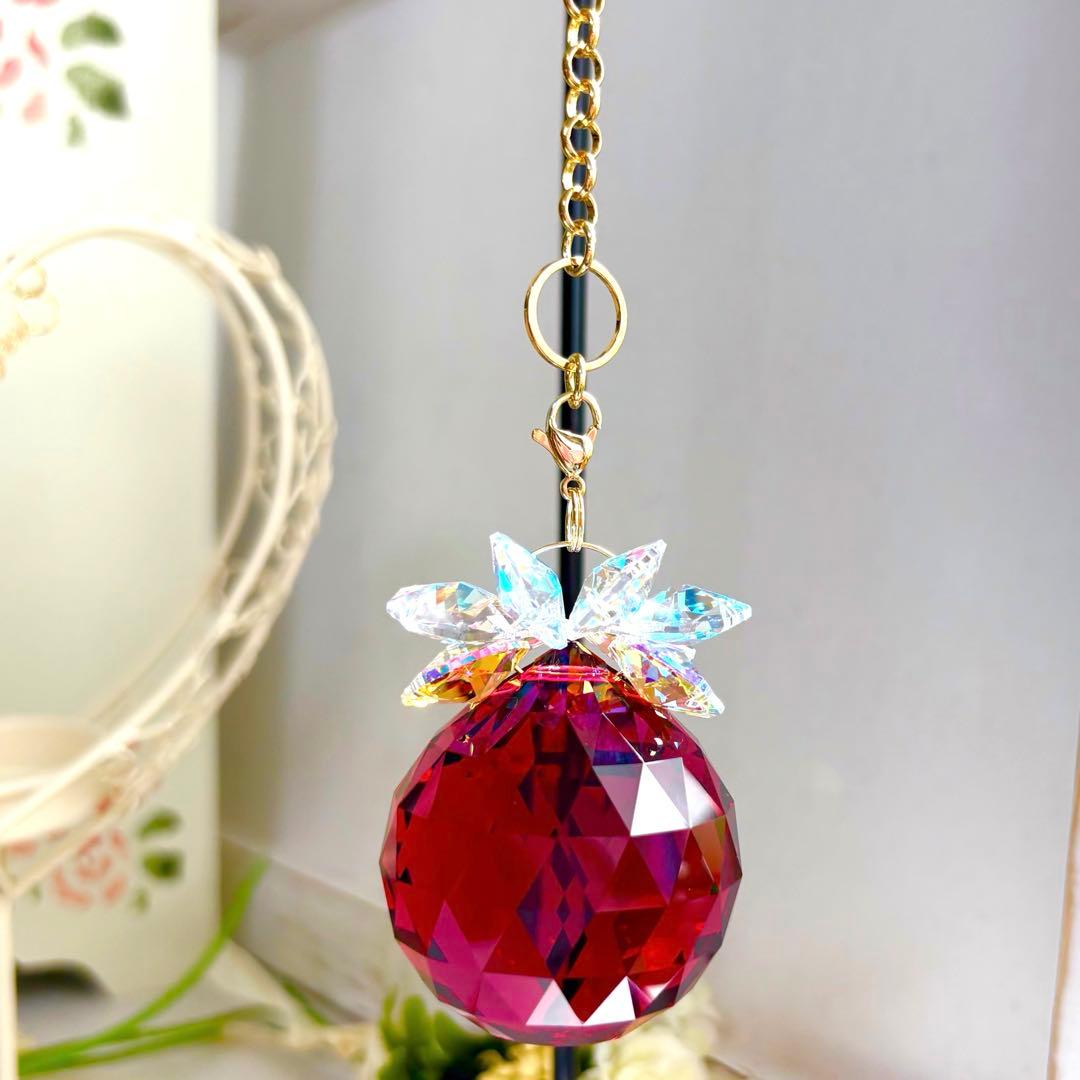 aphrodite ✩.*˚確認ページ　ボルドー40㎜サンキャッチャー