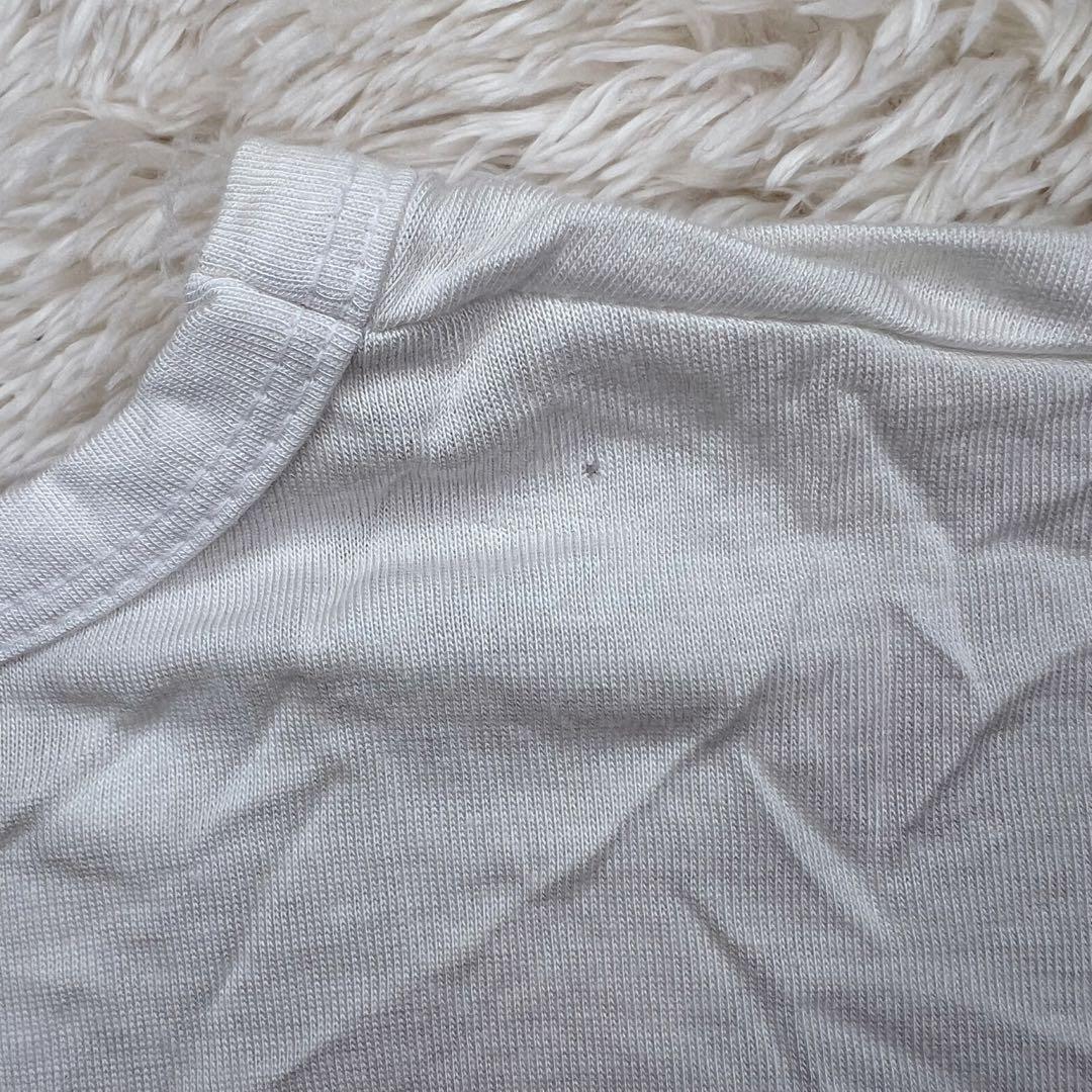 【超希少】 CHANEL Tシャツ 90's 刺繍　ココマーク　金ロゴ