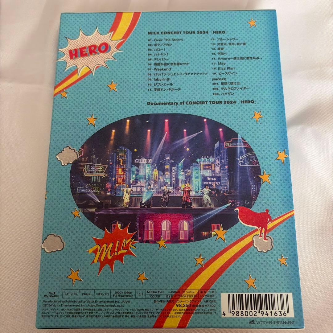 M!LK/CONCERT TOUR 2024「HERO」初回限定盤