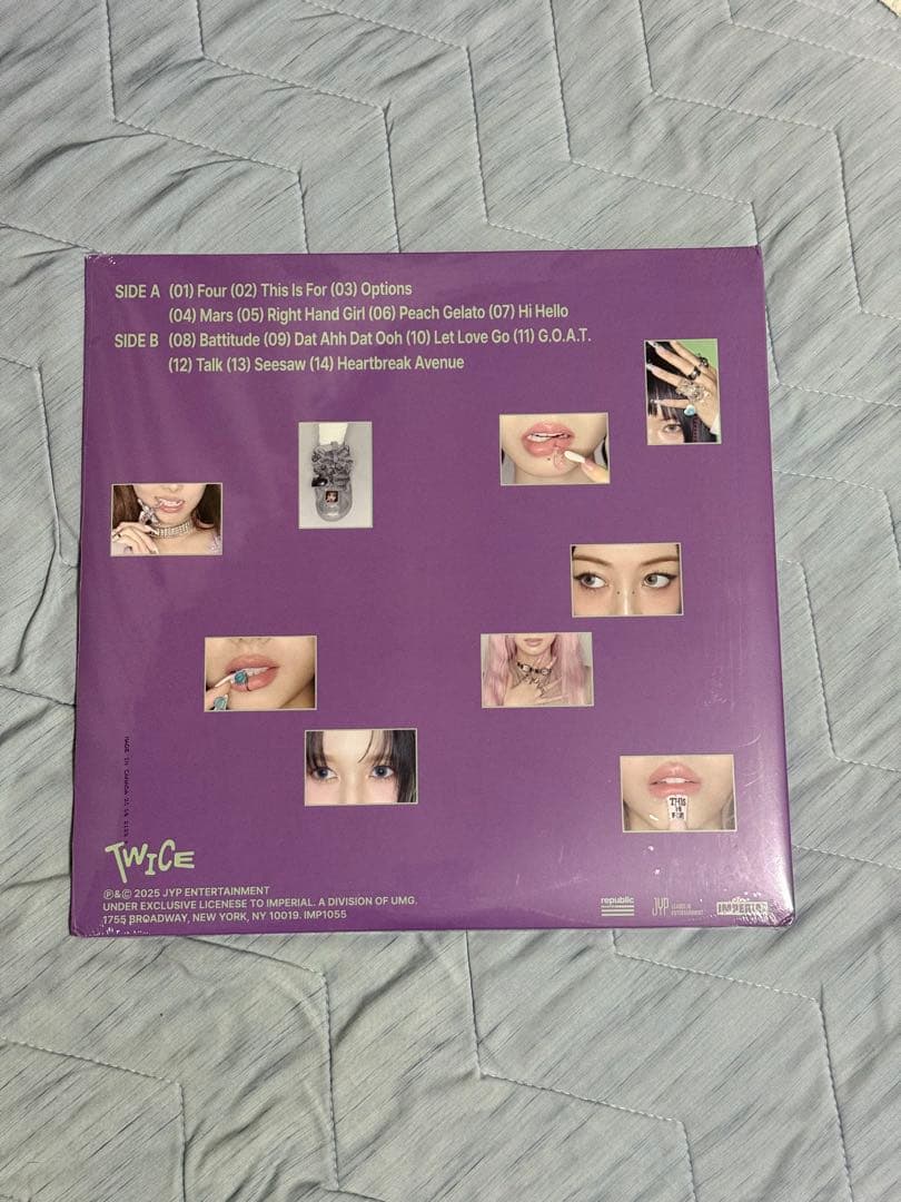 くぅ～　アメリカ限定●TWICE THIS IS FOR アナログ盤LP