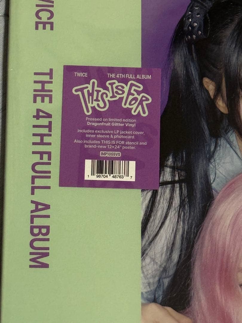 くぅ～　アメリカ限定●TWICE THIS IS FOR アナログ盤LP